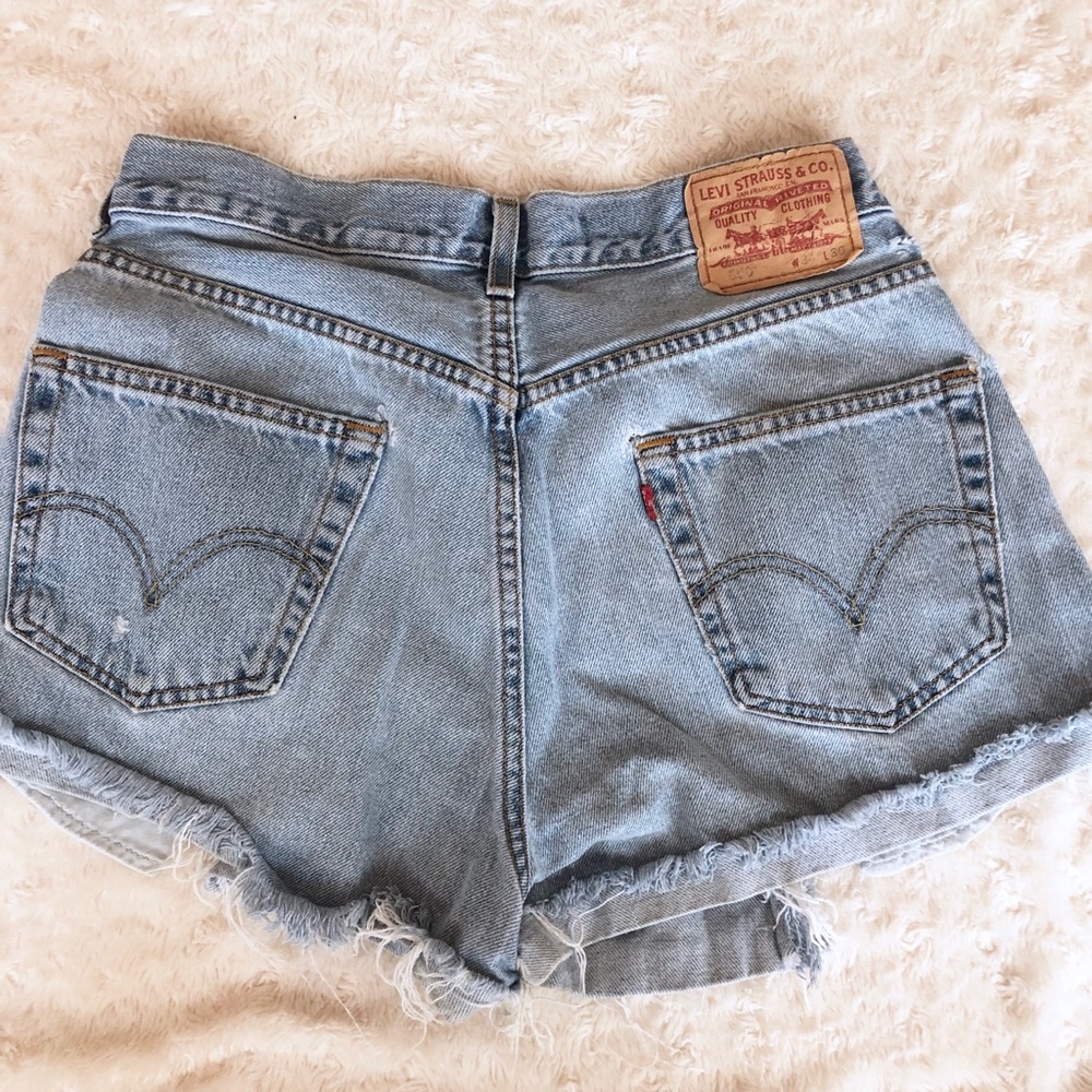 Levi repurposed shorts